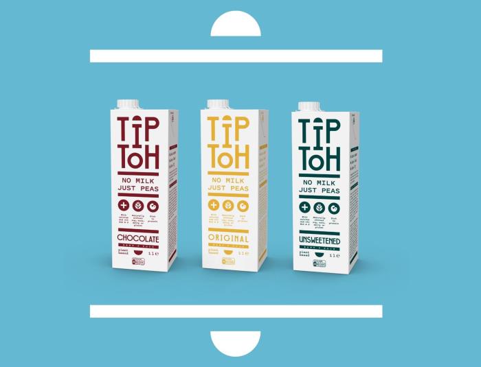 Start-up Tiptoh partners with SIG and Olympia Dairy to launch first pea protein beverages in Belgium